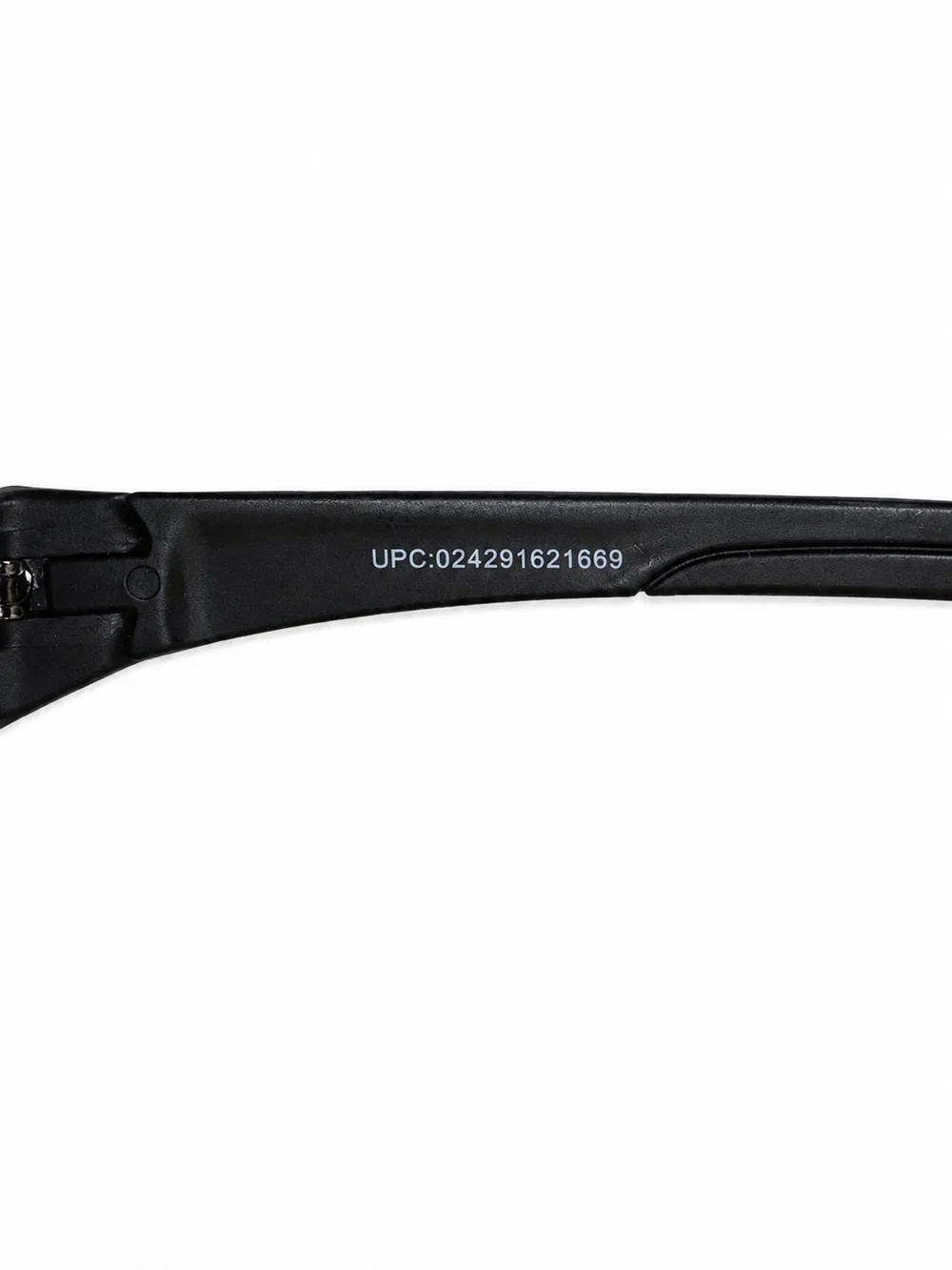 Men's Black Frame Sunglasses with Blue Mirrored Lenses
